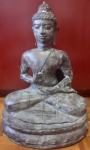 bronasta skulptura Buda / Buda / v meditativni pozi