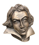 Italijanski pločevinasti Peltro Lo-Pe kip "Beethoven
