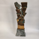 (K34) Stipe Miličić; Kip; "Hrbtenica"; 66 cm