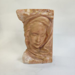 (K41) Stipe Miličić; Kip; "Ženski obraz"; 33 cm x 20 cm