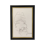 (K45) France Slana; print; akt; 34 cm x 24 cm