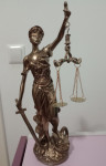 Kip justicija iustitia boginja pravice