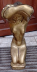 Kip ženske zlate barve 50cm; Ljubljana