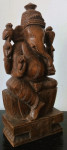 lesena skulptura - Ganeša