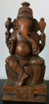 lesena skulptura - Ganeša