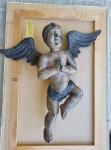leseni baročni angel