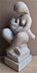 Luka Musulin - skulptura mati in otrok
