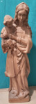 Marija z Jezusom v naročju - lesena skulptura