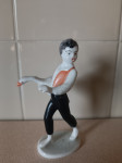 Porcelan figura fantka- KEZZEL FESTETT Višina 14cm
