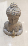 Prečudovit kip BUDA položaj molitve in miru Buddha zlata/bronze - NOVO