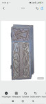 Slovenski kipar Jože Volarić - železna vrata/ kip. 147 x 58,5 cm.