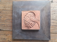 Tone Demšar-Krosnja 12x12cm žganna glina