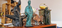Umetniški kipci in vintage retro dekorativa znanih in neznanih avtorje