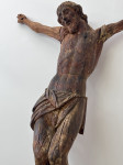 Velik lesen kip jezusa, hrast