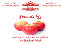 Jabolčni kis z matico