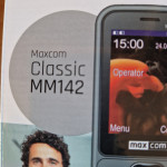 Nov mobilni telefon Maxcom Classic MM142