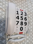 ANALOGNI TELEFON Z VELIKIMI TIPKAMI LD-265