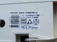 Klasičen telefon iskra letnik 1998