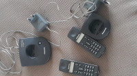 Stacionarni prenosni telefon Panasonic -dvojček