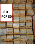PCF80 ( 6BL8 = 6Ф1П = CV5215 = ECF80 ) 2x elektronka Ei Niš