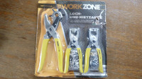 Klešče za možnike 10EUR WORKZONE komplet zapakiran