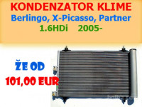 HLADILNIK KLIME CITROEN BERLINGO,PICASSO