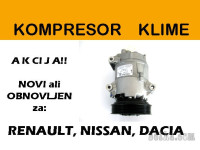 KOMPRESOR KLIME UGODNO!!! za RENAULT, NISSAN, DACIA