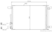 Kondenzator klime 13C1K8C2S - Audi A3 12-