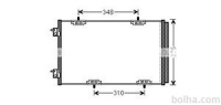 Kondenzator klime 23B2K8C1 -  Citroen C-Elysee 12-