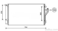 Kondenzator klime 4048K8C4S - Hyundai iX35 10-