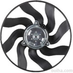 Ventilator brez ohišja 570723U3 - Peugeot 306/406, 345 mm