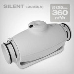 Ventilator (nov) S&P TD350 / 125 silent