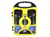 7 DELNI SET VILIČASTO-OBROČNIH RATCHET KLJUČEV Z RAGLJO 8-19MM