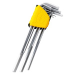 Izredno dolgi komplet 9 šestrobnih ključev imbus