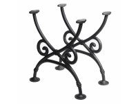 Kawmet Komplet litoželeznih nog za mizo