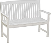 Vrtna klop Glendale Dvosed Bela FSC® 93 cm x 120 cm x 60 cm