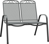 Vrtna klop Sacramento 2-sedežna 98 cm x 101 cm x 70 cm jeklena mreža