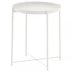 Mizica Ikea Gladom, bela, kovinska