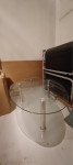 Steklena kavna mizica