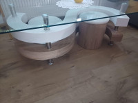 STEKLENA KLUBSKA MIZICA 130X70