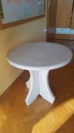 Unikatna okrogla miza iz marmorja