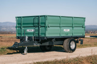 Bicchi PKE5/7T – MULTI. Kmetijska Prikolica Enoosna