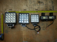 DELOVNE LED LUČI MOČI 48W