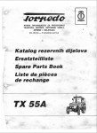 Deutz Torpedo katalog rezervnih delov TX55A