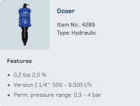 Dozator za zdravila, vitamine in razkužila dozatron