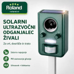 Gardigo solarni ultrazvočni odganjalec živali s 5 načini, PIR-senzorje
