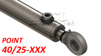 hidravlični cilinder 40/25 POINT hod od 100 do 1000mm