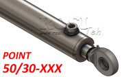 hidravlični cilinder 50/30 POINT hod od 100 do 1000mm