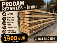 Javorn rezan 50mm