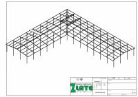 KOVINSKI SKELET ZA HLEV / SKLDIŠČE ....
